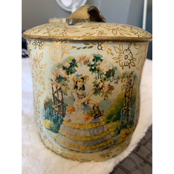 The Metal Box Company Accents Vintage The Metal Box Tin Mansfield